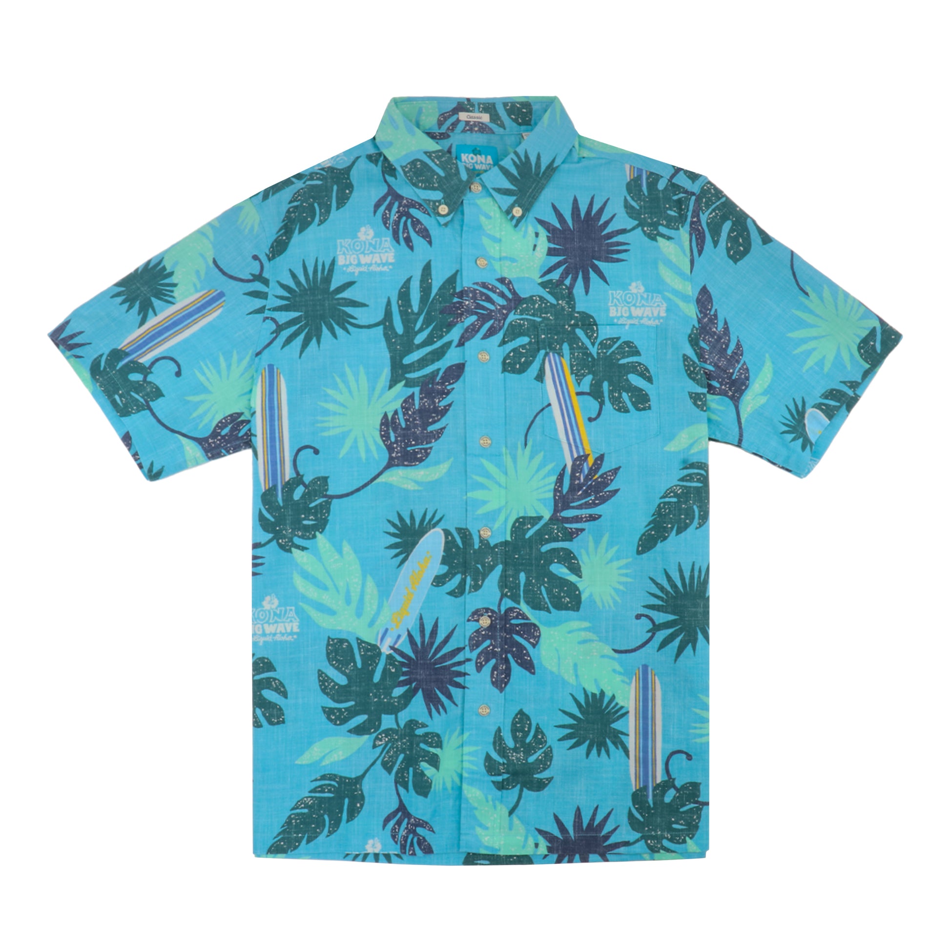 Front view of Kona x Reyn Spooner Classic Aloha Shirt