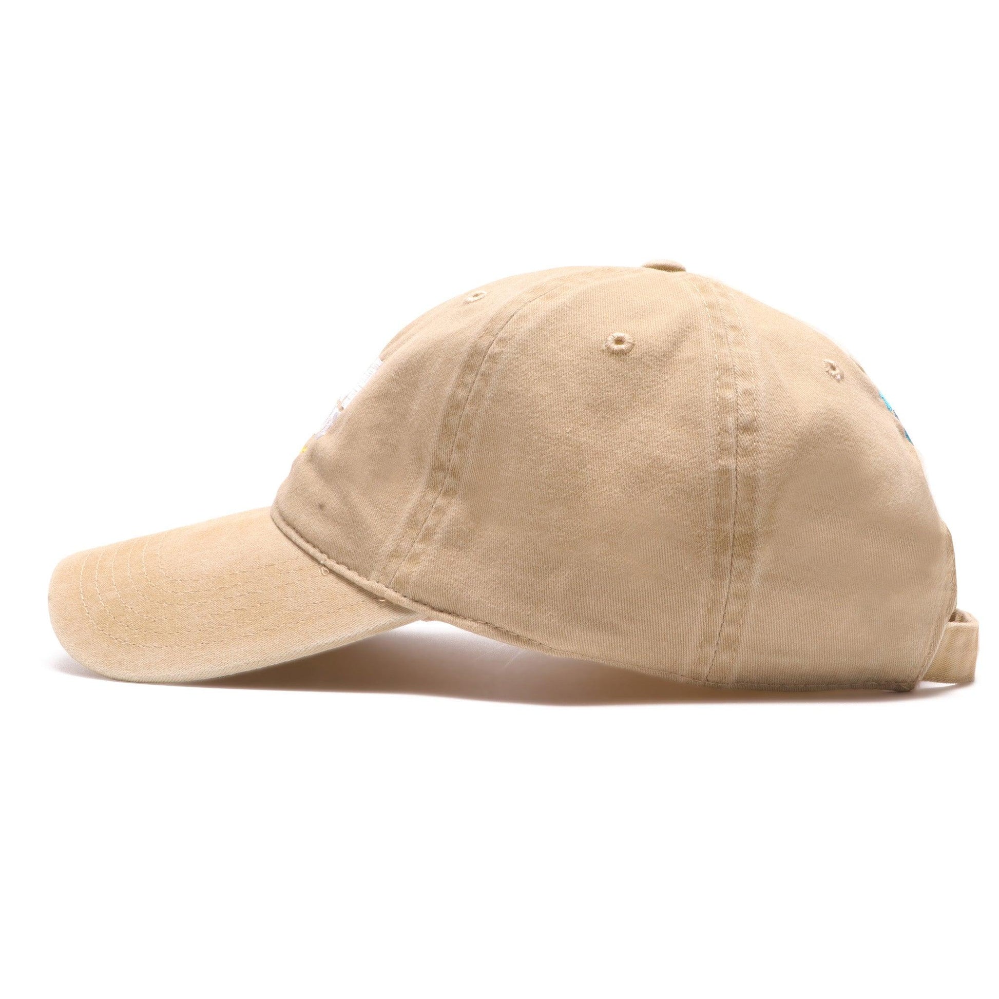 side view of kona big wave dad hat-no decorations