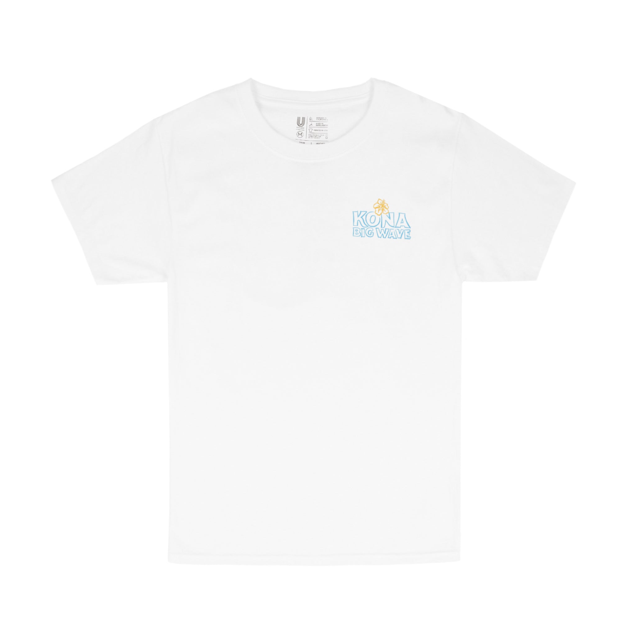 Kona Big Wave Cross Steppin' White T-Shirt