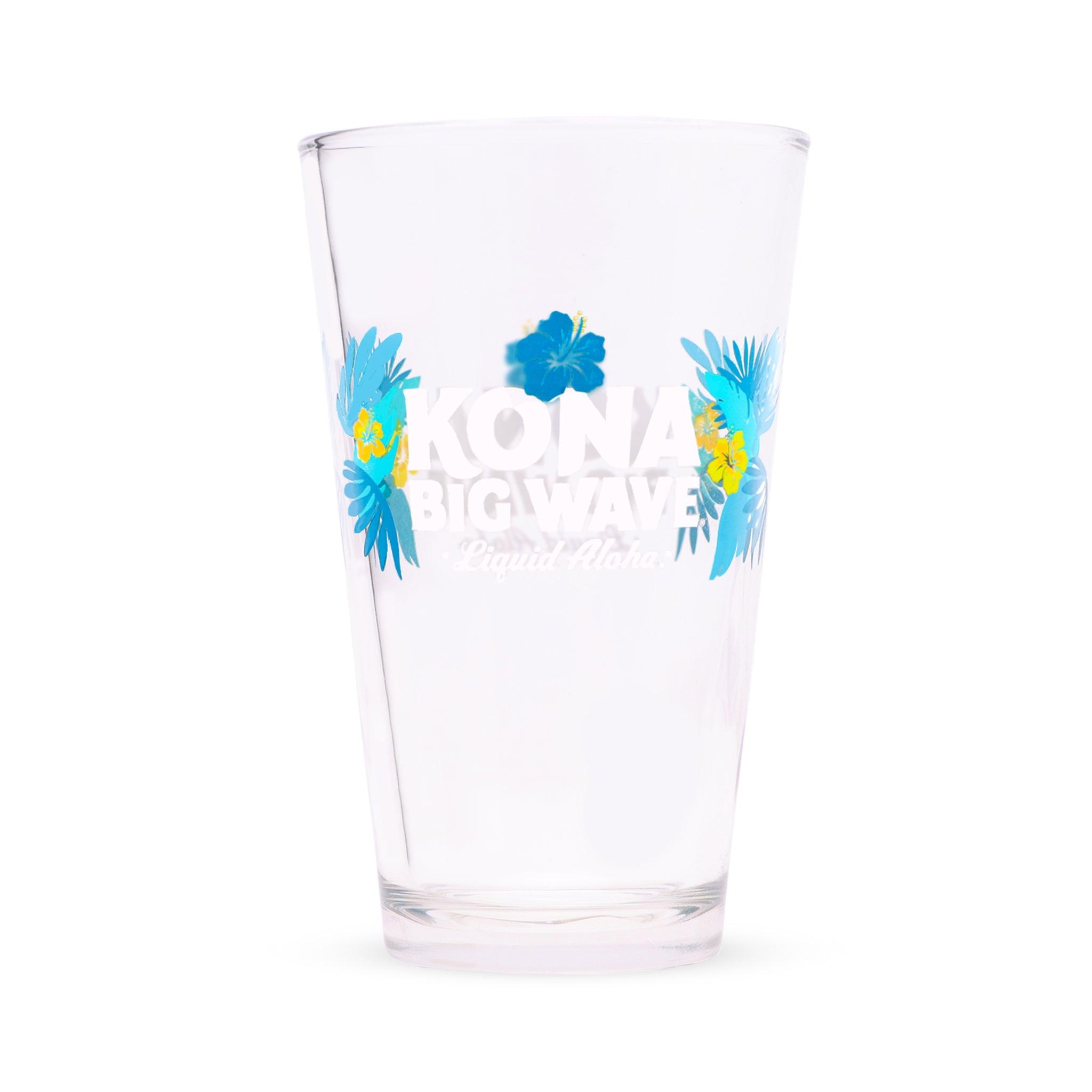 Kona big wave pint glass