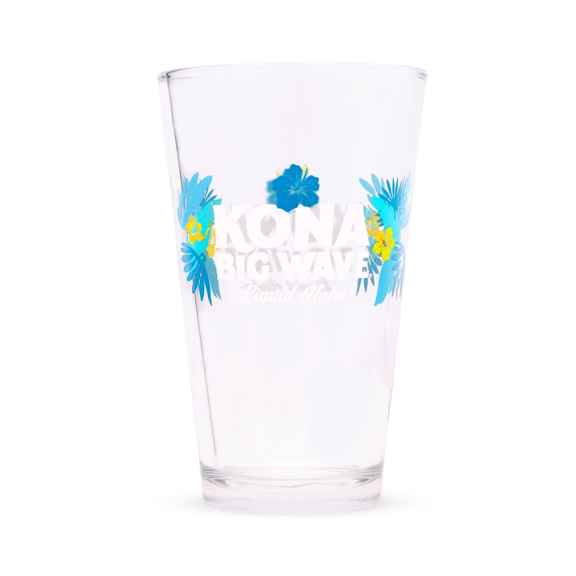 Kona big wave pint glass