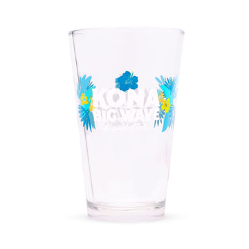 Kona big wave pint glass