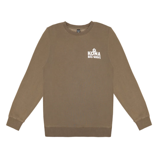 Kona Big Wave Stacked Boards Crewneck