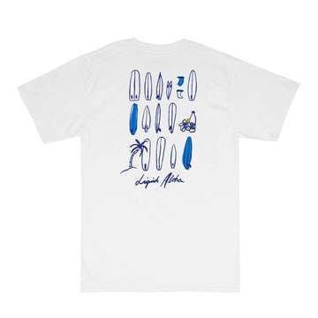 Kona Big Wave Surfboard T-Shirt