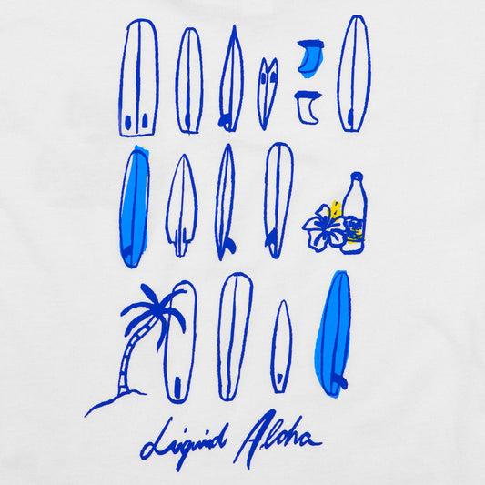 Kona Big Wave Surfboard T-Shirt