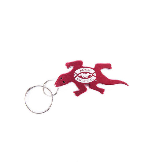 Kona Gecko Bottle Opener Keychain