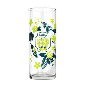 Kona Libbey Glass - Kona Spiked Island Seltzer Starfruit Lime design