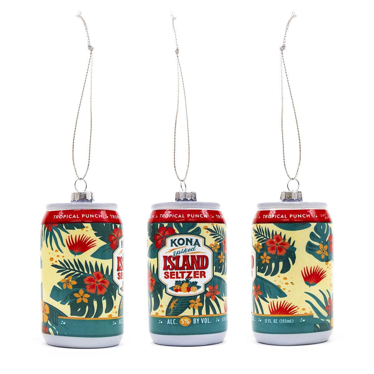 Kona Spiked Island Seltzer Can Ornament