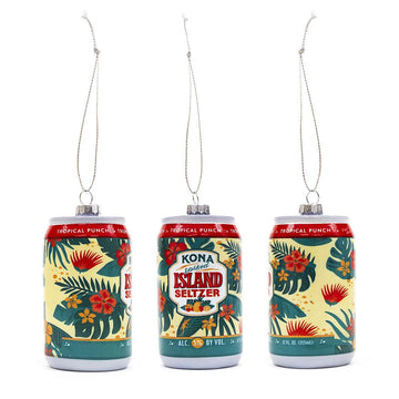 Kona Spiked Island Seltzer Can Ornament