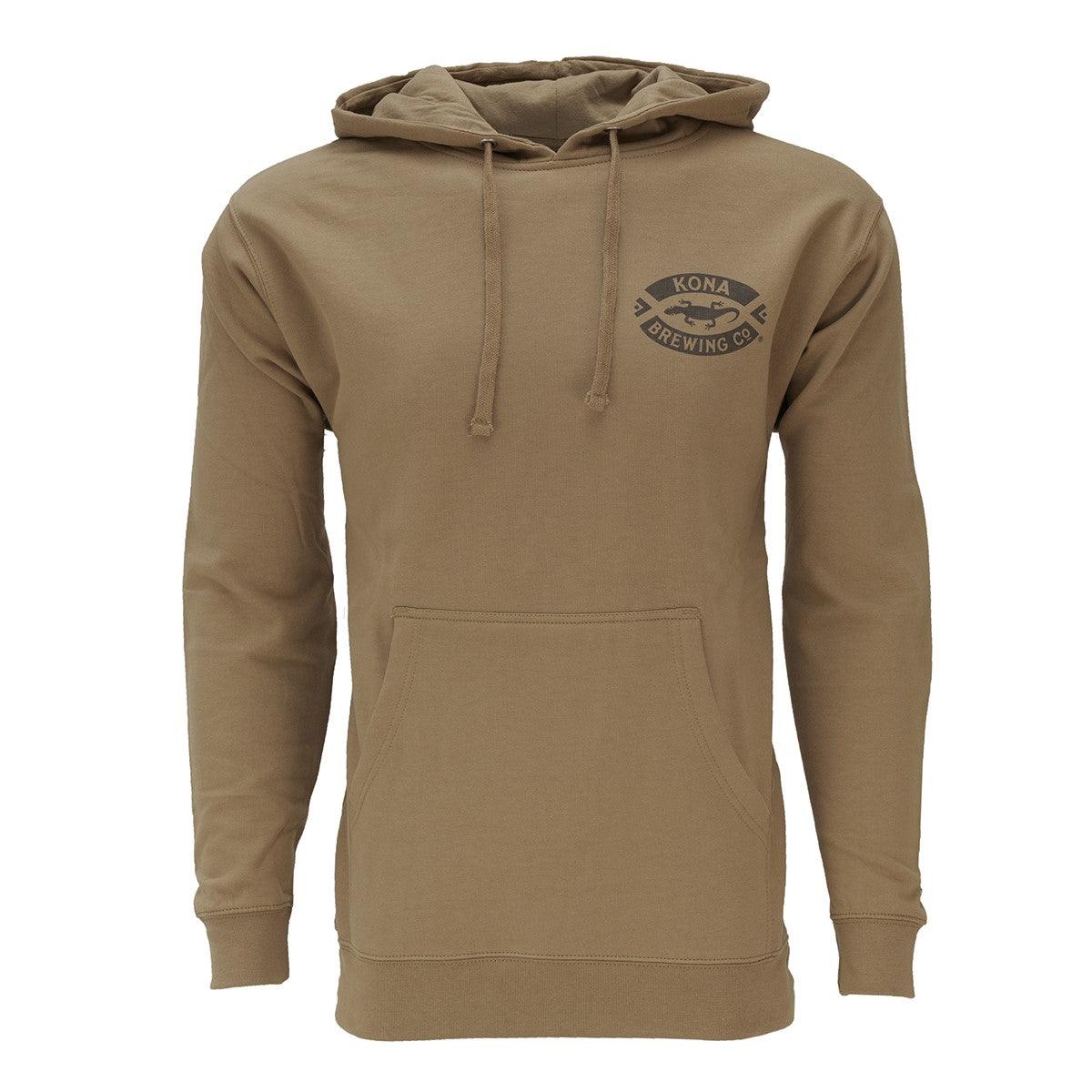 Kona Tonal Logo Hoodie – Sandstone
