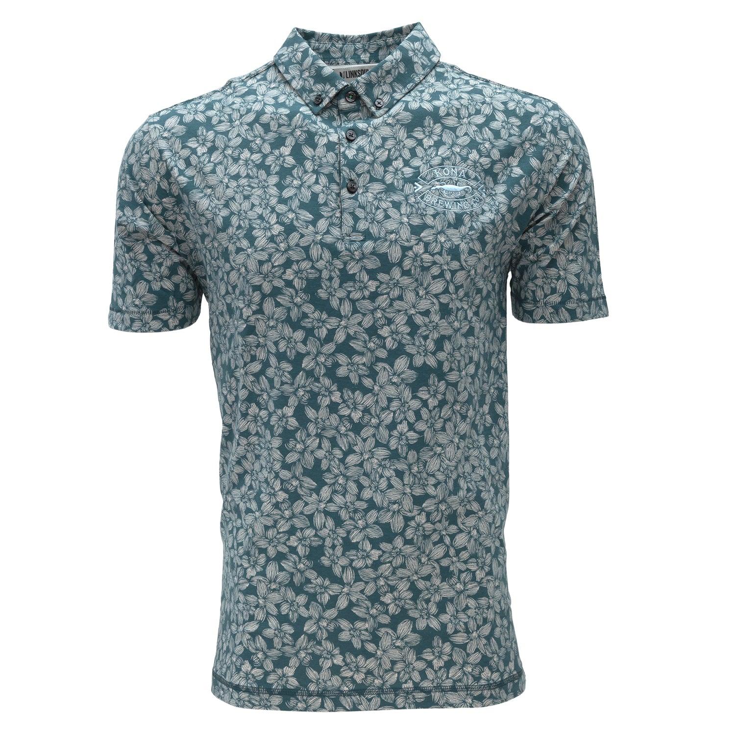 Kona x Linksoul Floral Print Polo