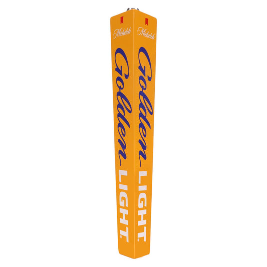 Michelob Golden Light gold tap handle - corner