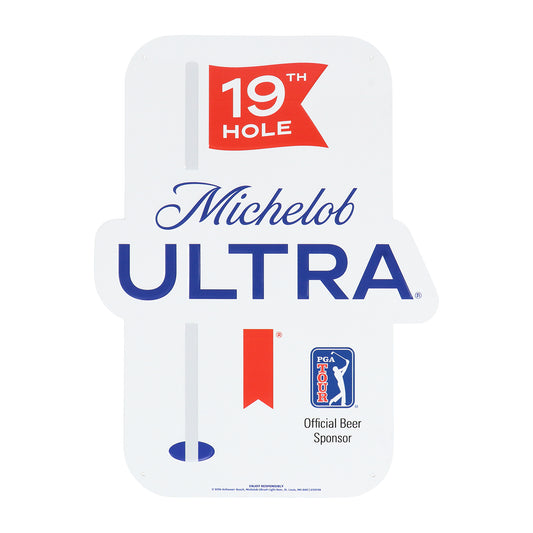 Michelob ULTRA PGA Golf Metal Sign