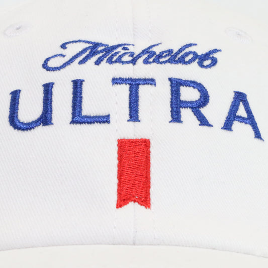Michelob ULTRA Basic White Golf Hat