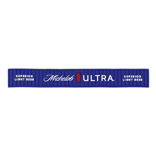 Top view of Michelob ULTRA Iconic Drip Mat