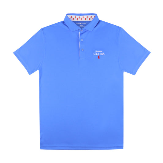 Michelob ULTRA Blue Golf Polo