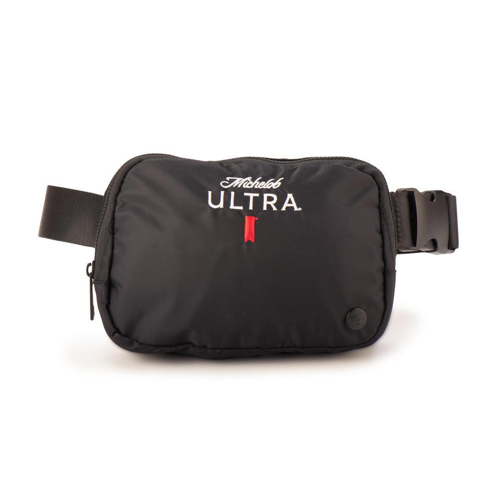 front of cross body with ultra embroidery logo 