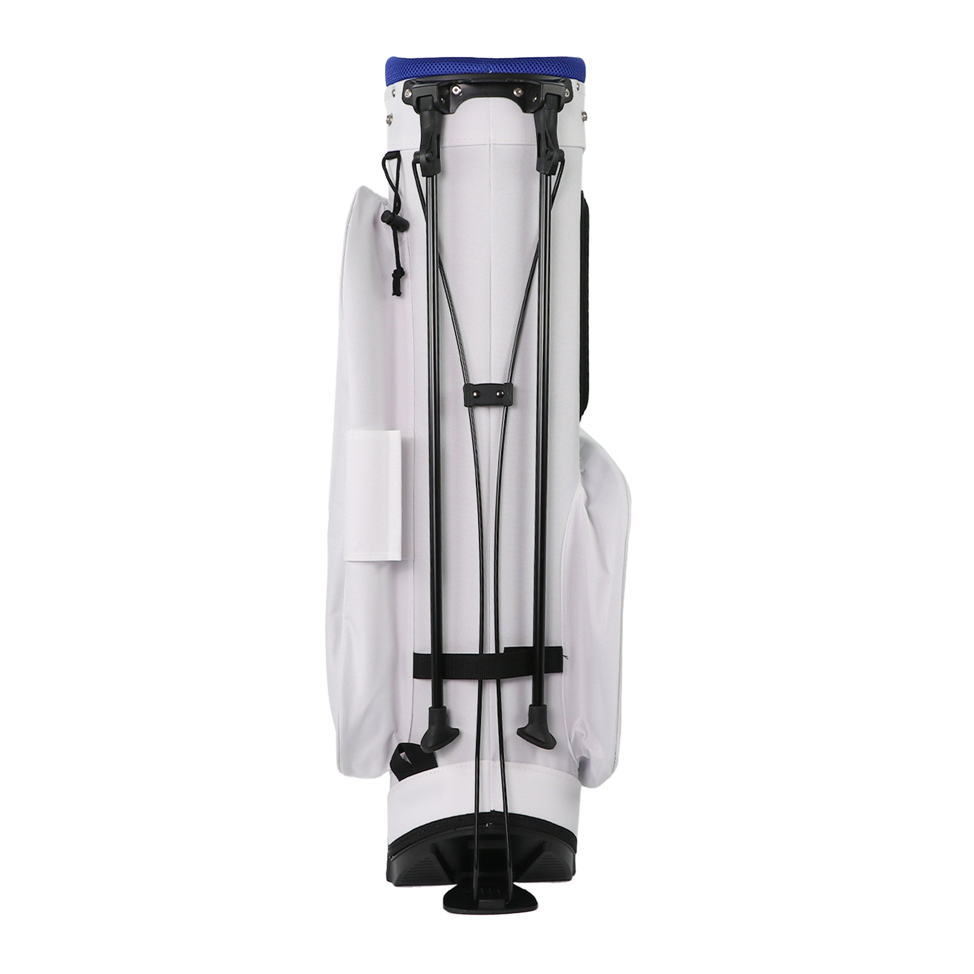Back view of Michelob ULTRA golf bag standing upright