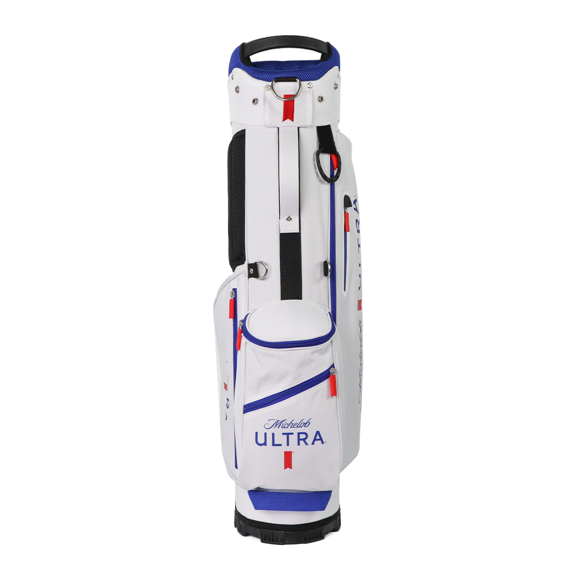 Michelob ULTRA golf bag standing upright