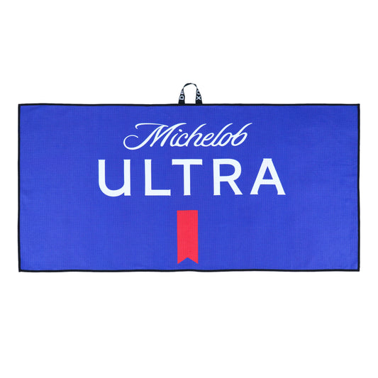 Michelob ULTRA Waffle Weave Golf Towel