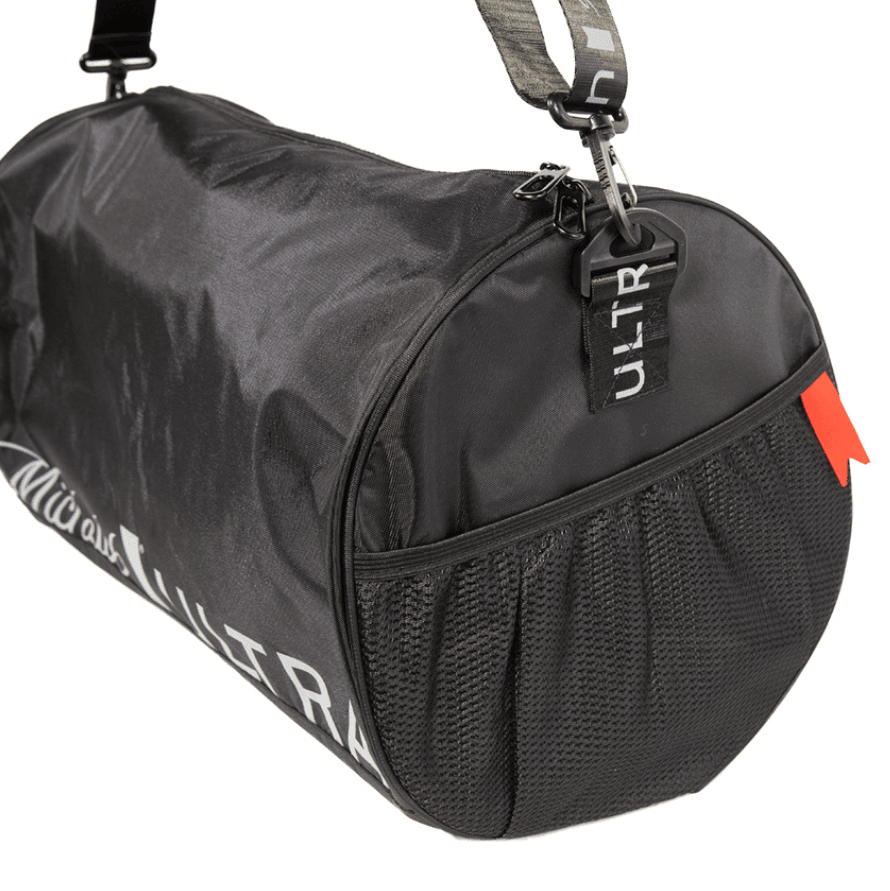 black michelob ultra gym duffel bag