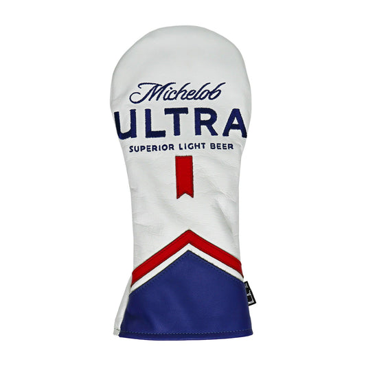 Front of headcover with ultra logo 