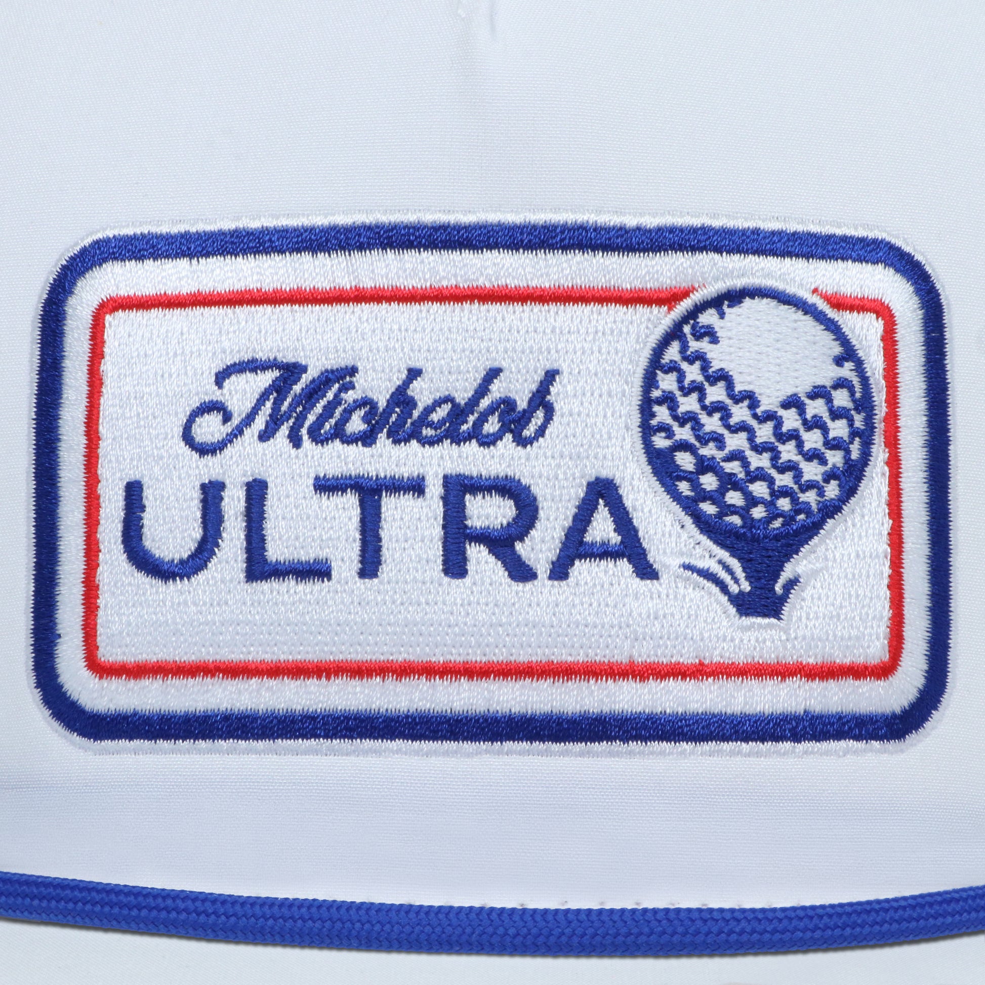 Michelob ULTRA Perforated Golf Hat - White