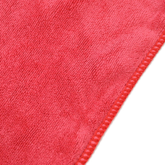 red michelob ultra ribbon notch athletic towel