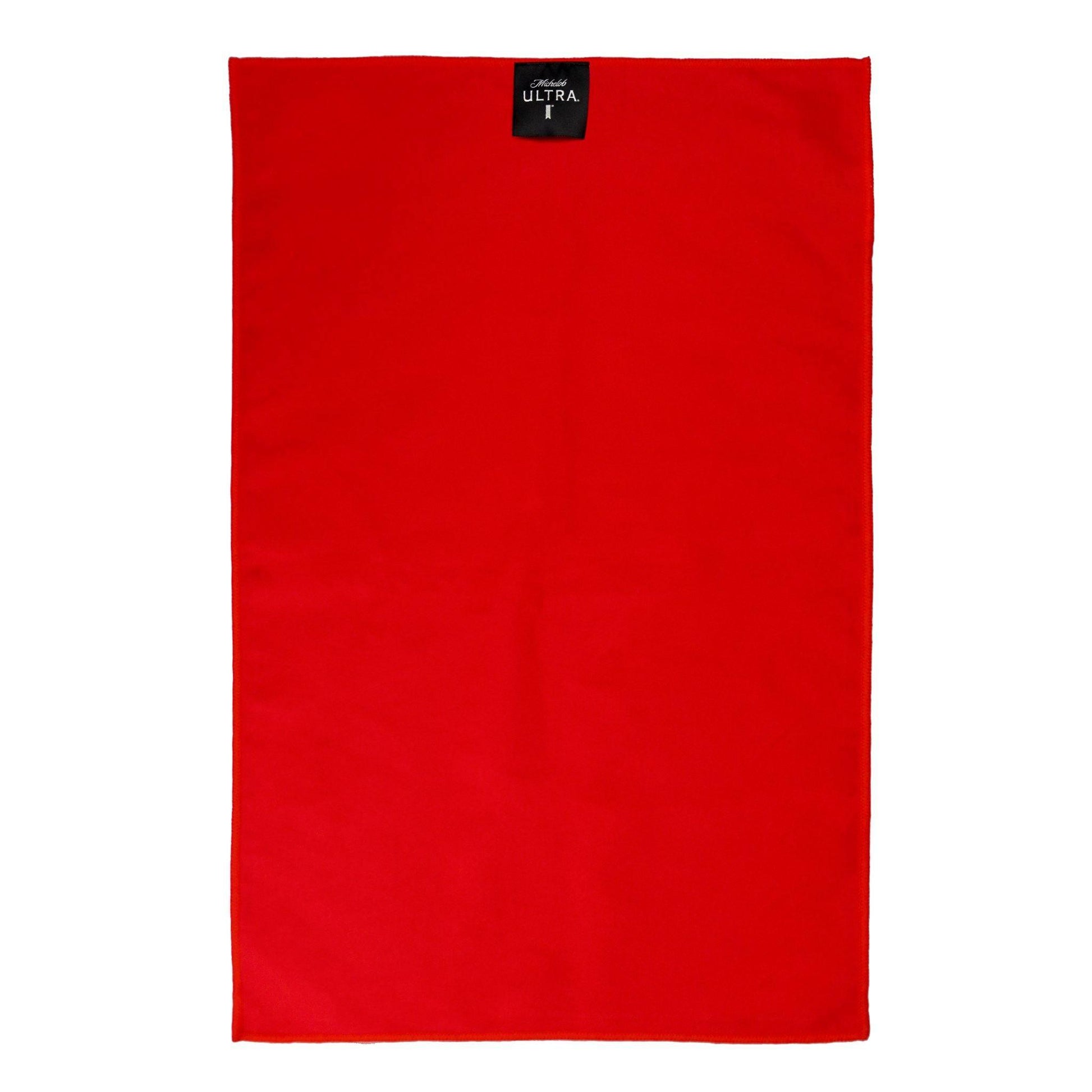 michelob ultra sweat absorbing towel red