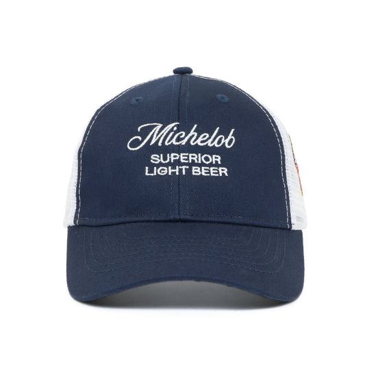 Michelob USA Navy Trucker Hat