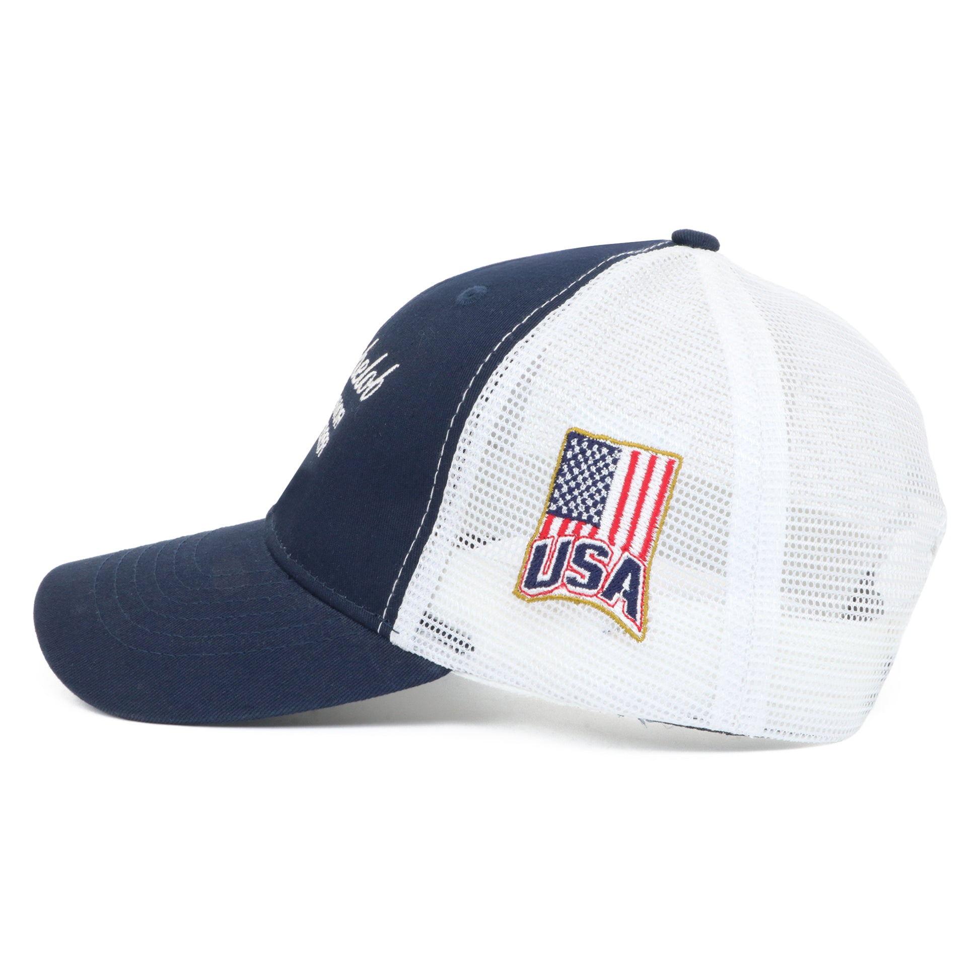 Michelob USA Navy Trucker Hat