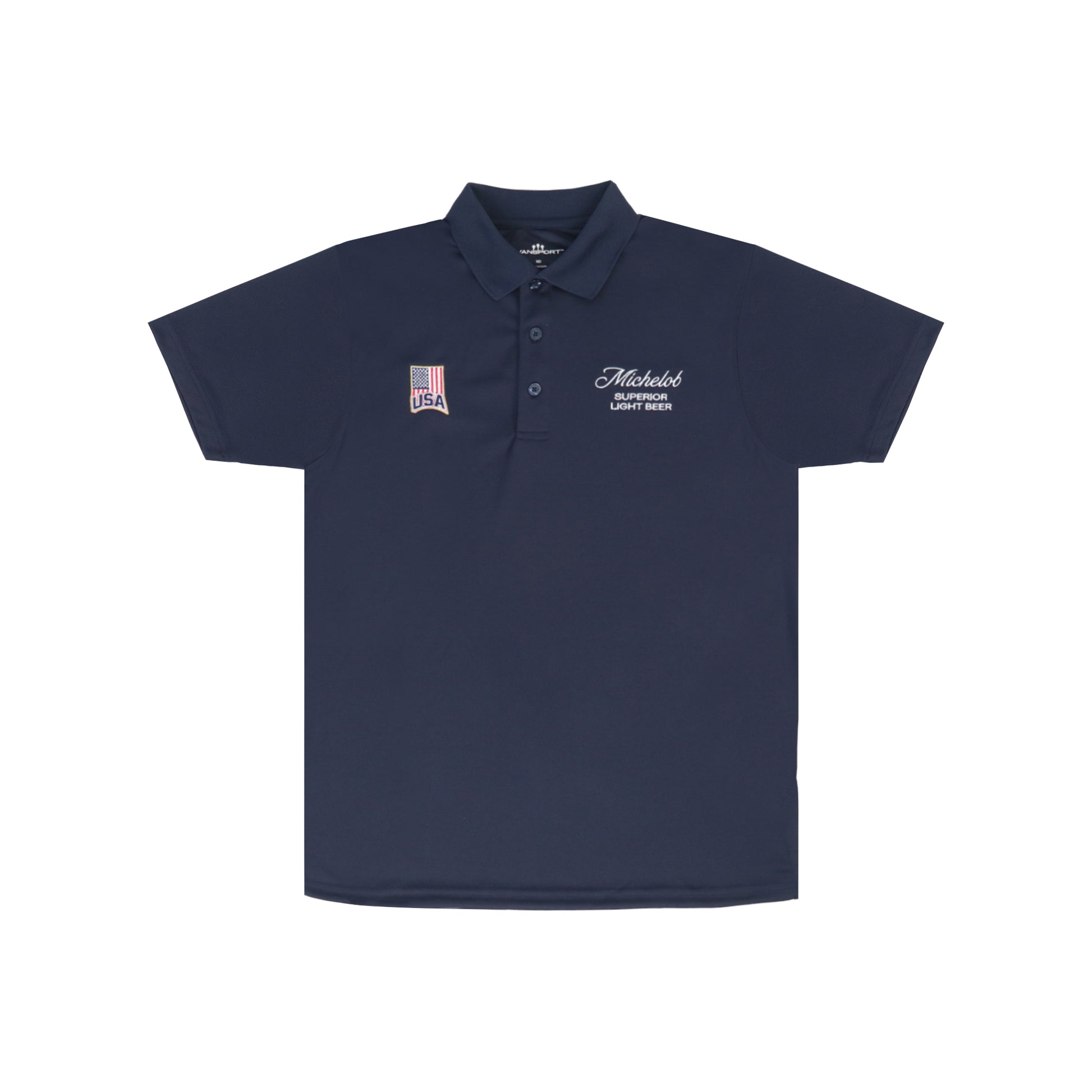 Michelob USA Performance Navy Polo