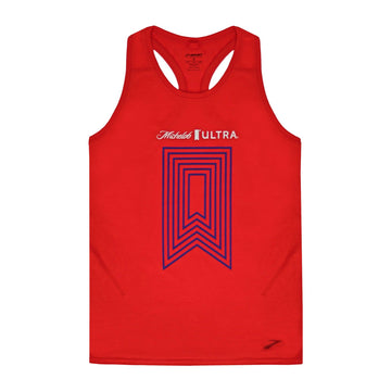 michelob-ultra-brooks-training-distance-tank-red-front