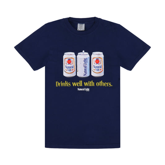 Natural Light "Drinks well with others" T-Shirt