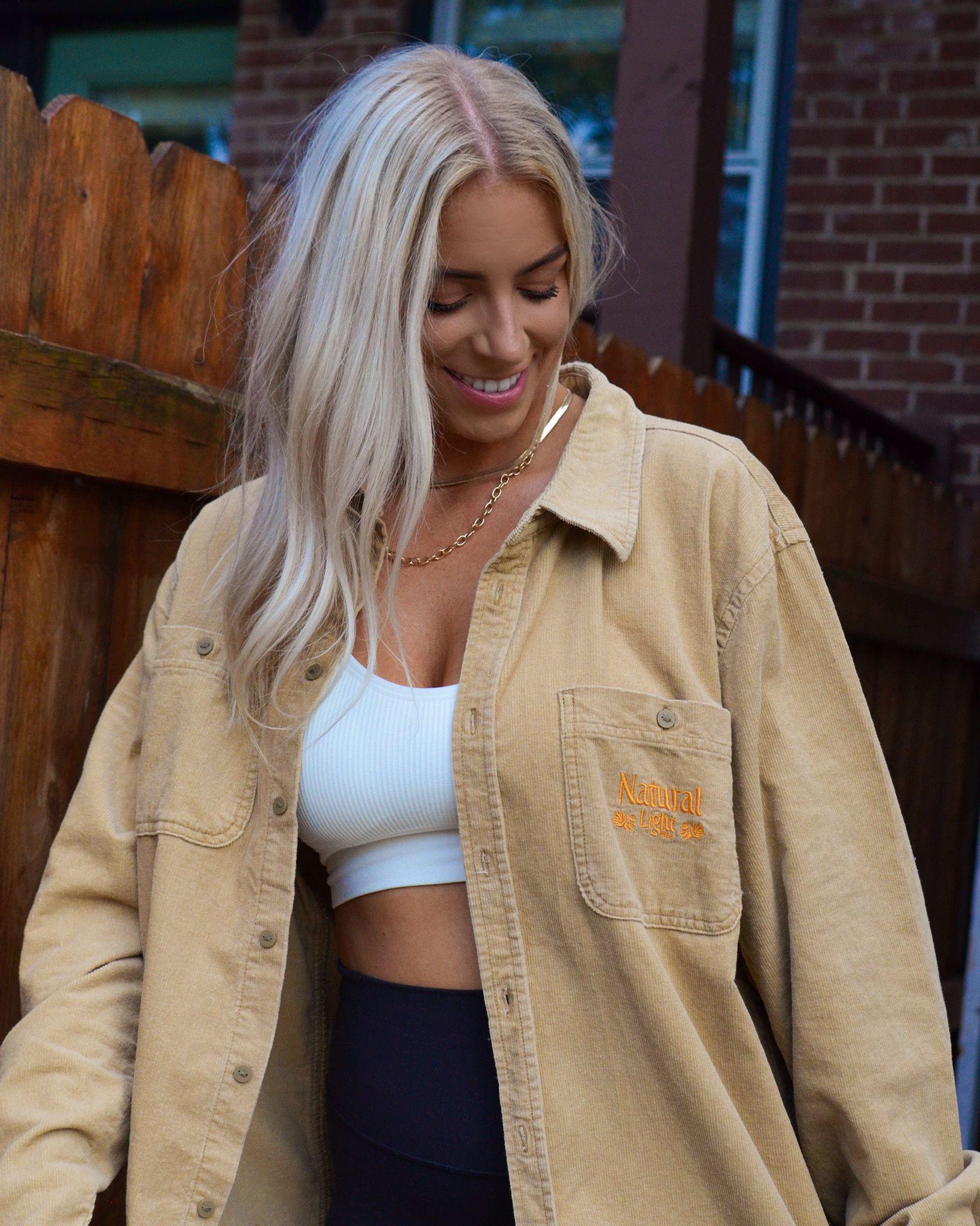 Natural Light Vintage Corduroy Shirt