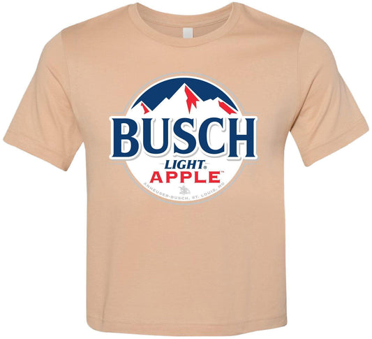 Busch Light Apple Crop Women's T-shirt