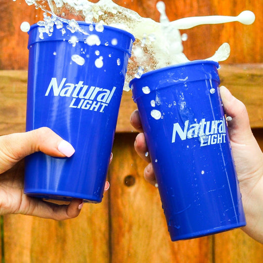 Natural Light 4 Pack Reusable Cup