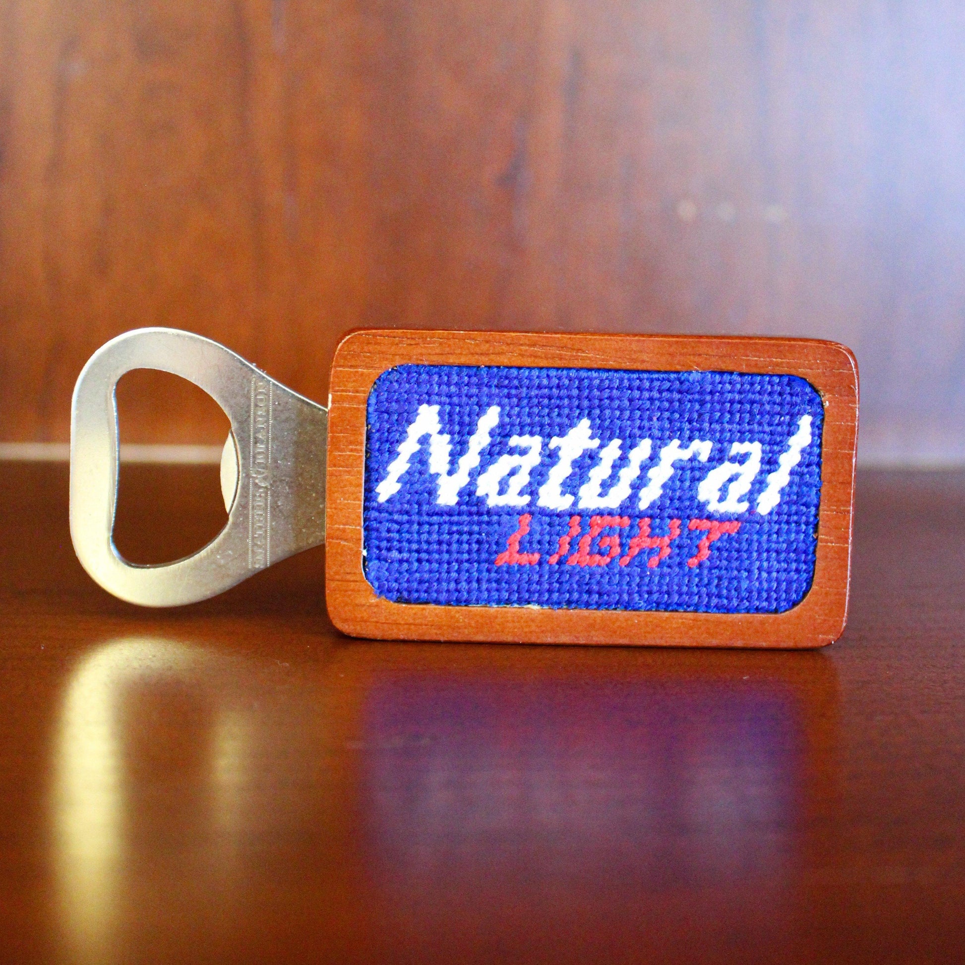 blue smathers and branson natural light bottle opener