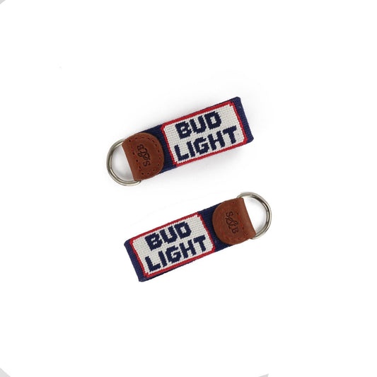 smathers and branson bud light retro logo key fob