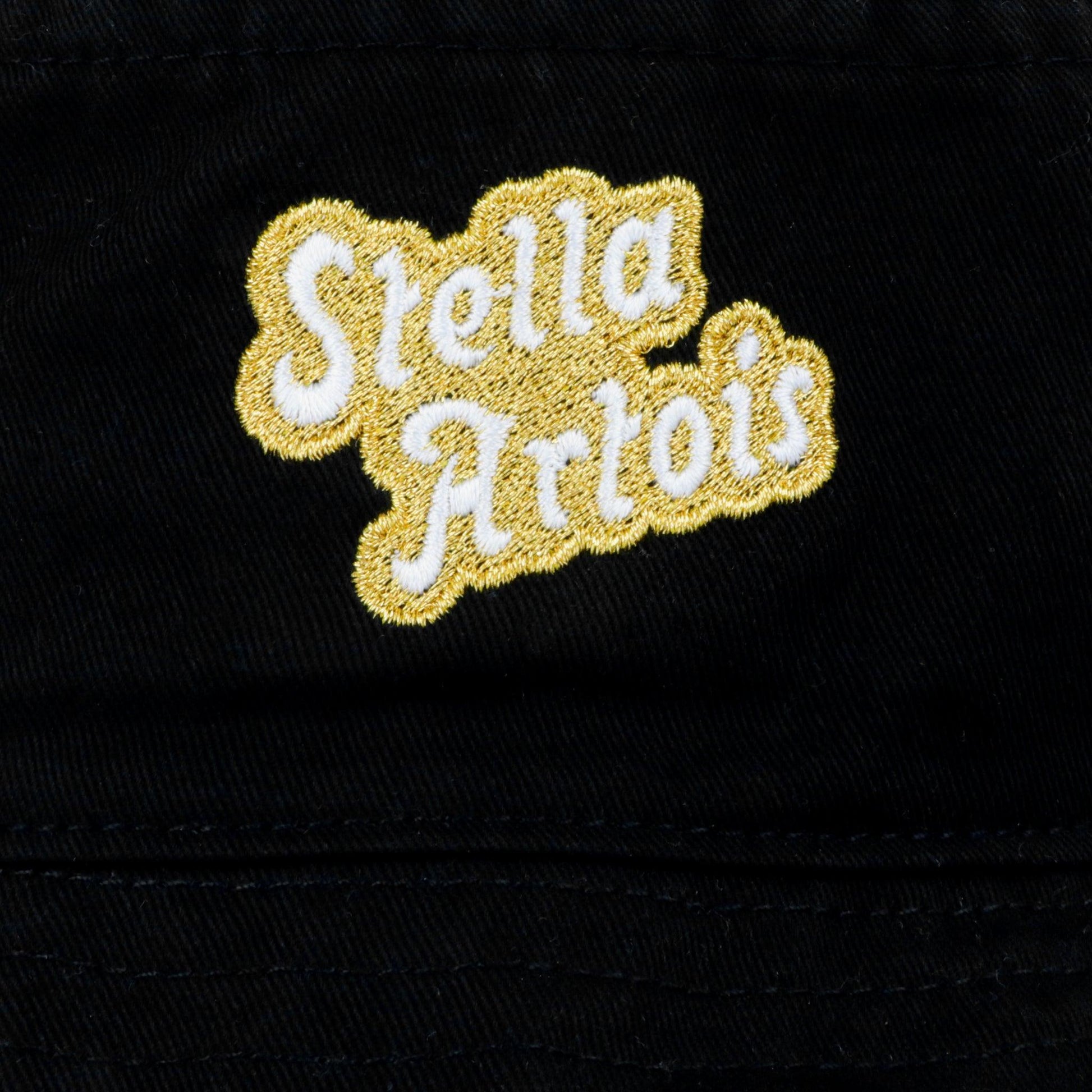 Stella artois embroidery logo detail