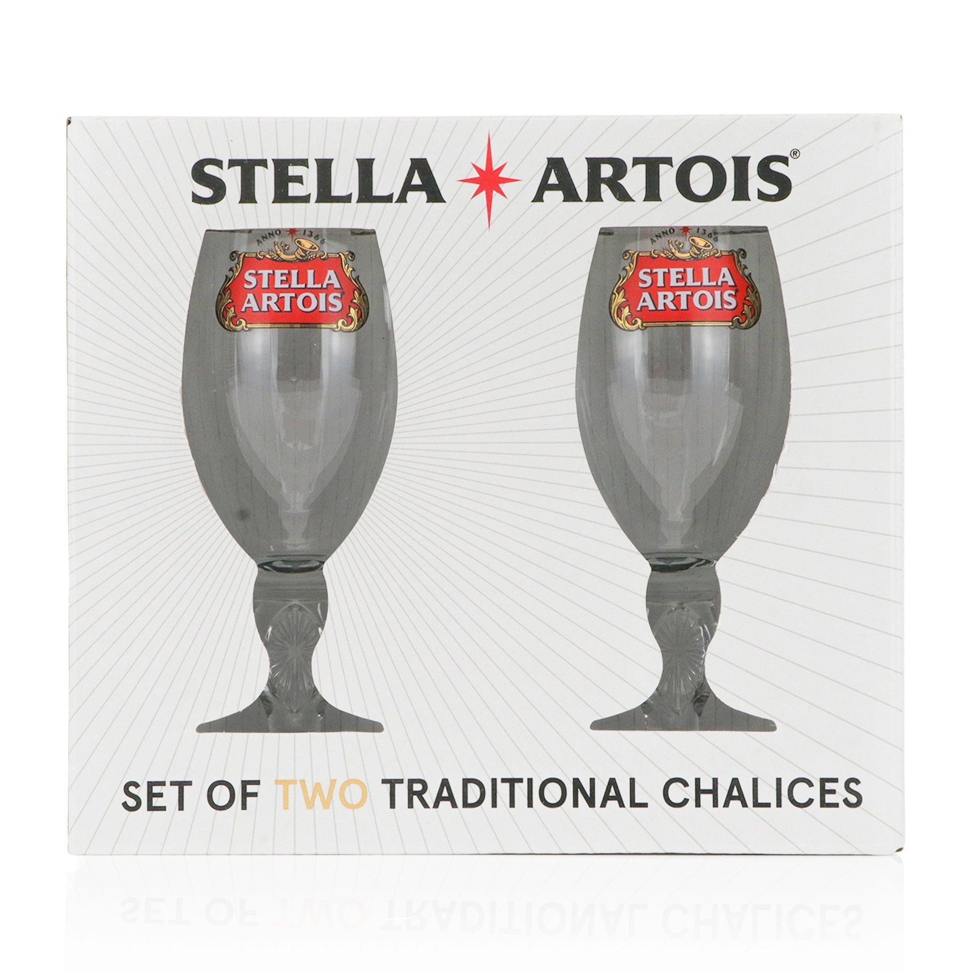 Stella Artois Chalice Pack of 2 inside the box 