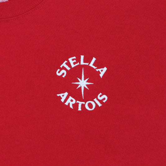 Stella Artois Circle Logo Left Chest T Shirt