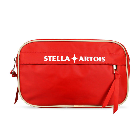 red stella artois fanny pack