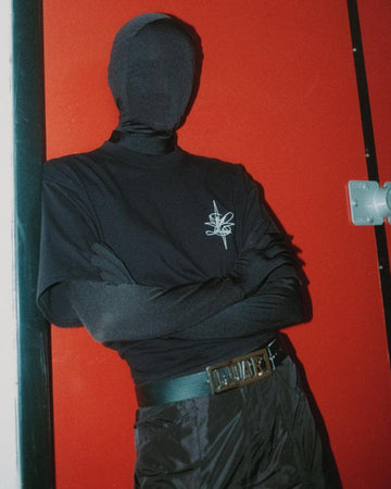 STELUAR Black T-shirt