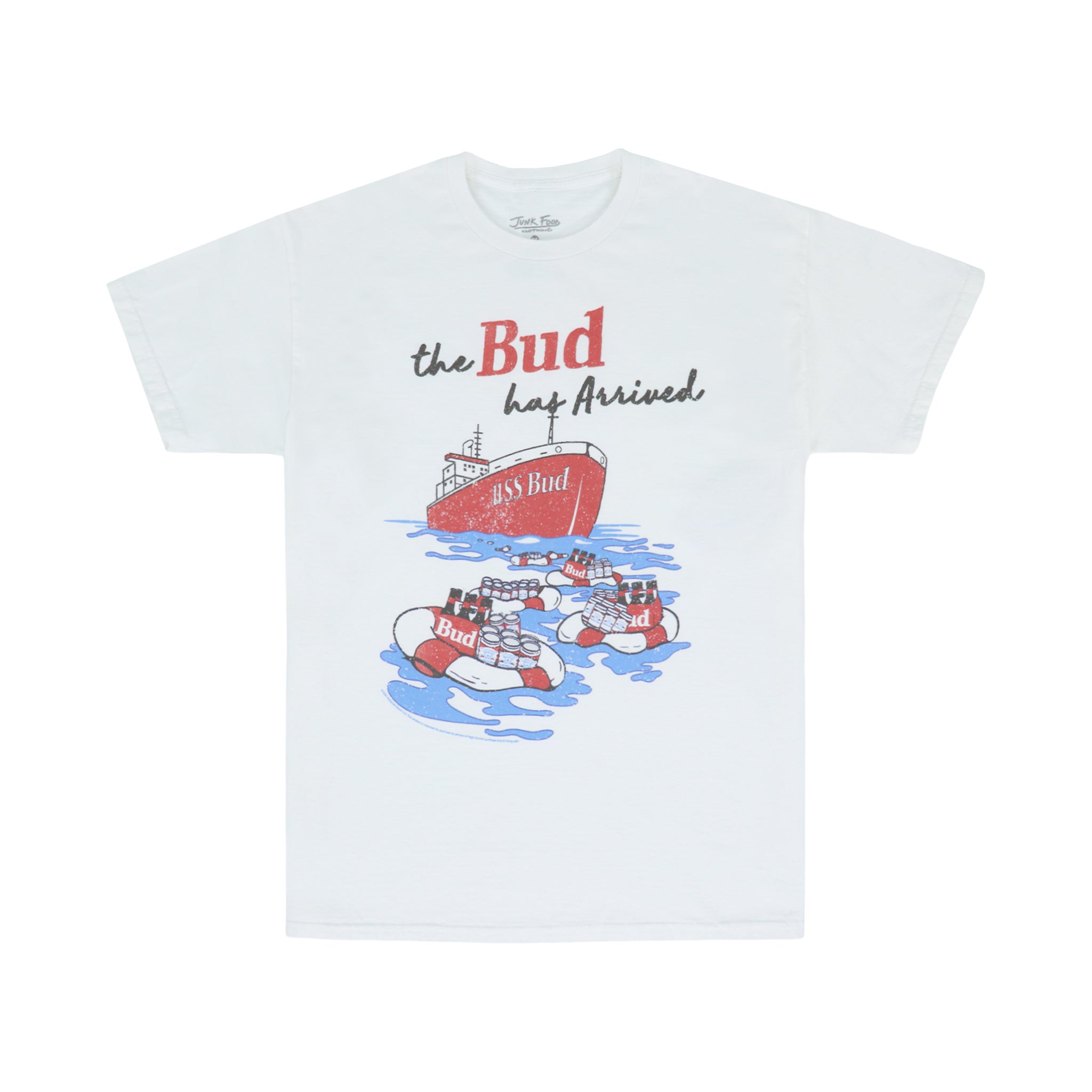 Budweiser X Junk Food 'Bud Has Arrived' T-Shirt