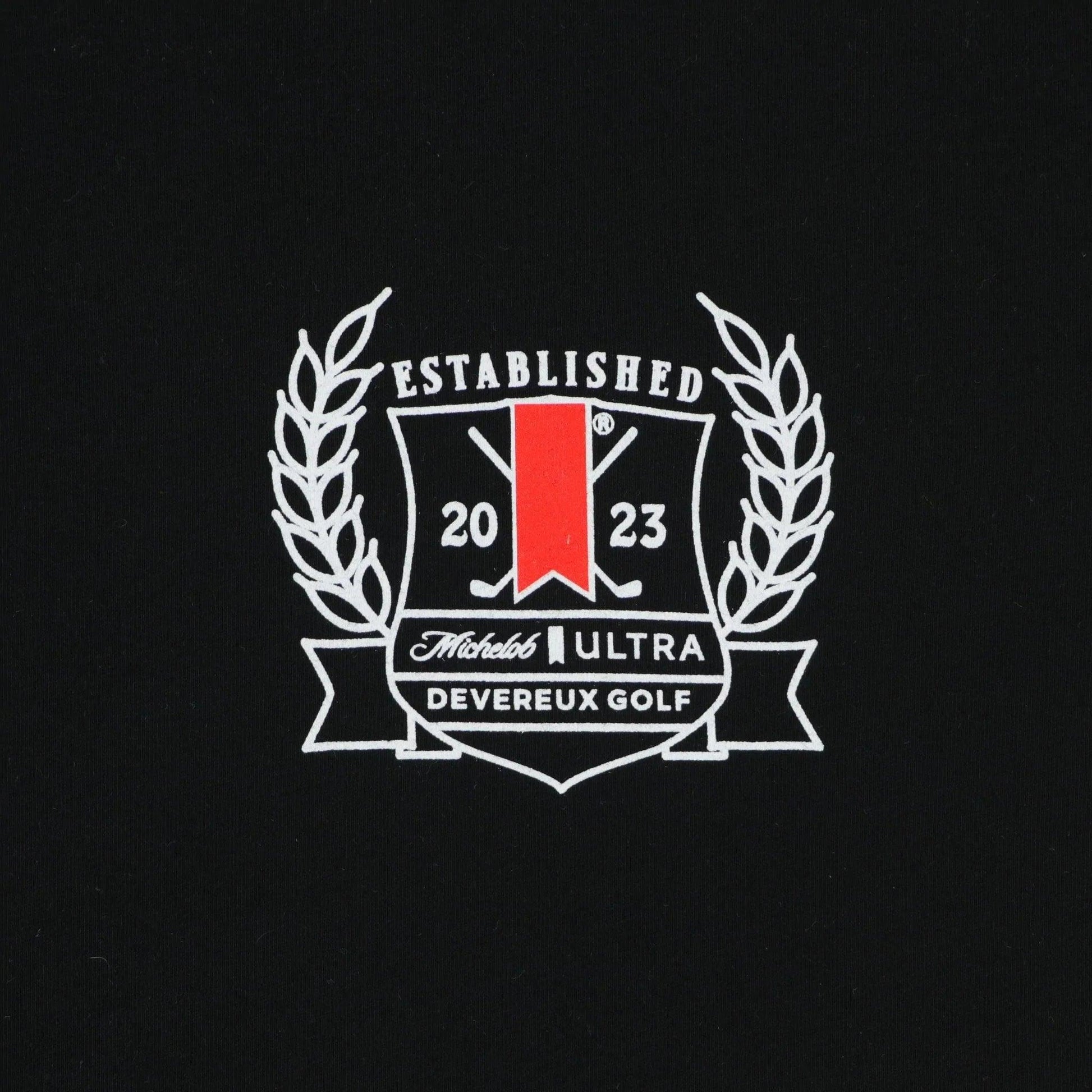 Close up of front logo