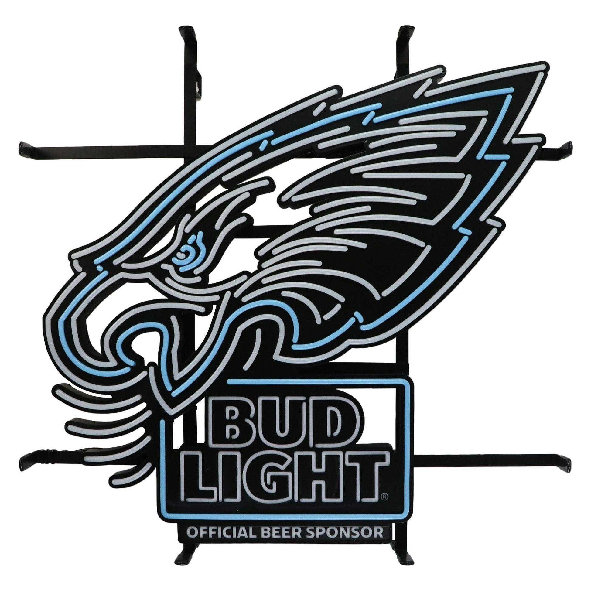 Bud Light Philadelphia Eagles NFL LED Sign - Light Unlit