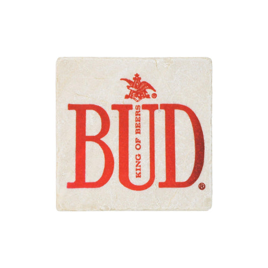 anheuser-busch big bud stone coaster