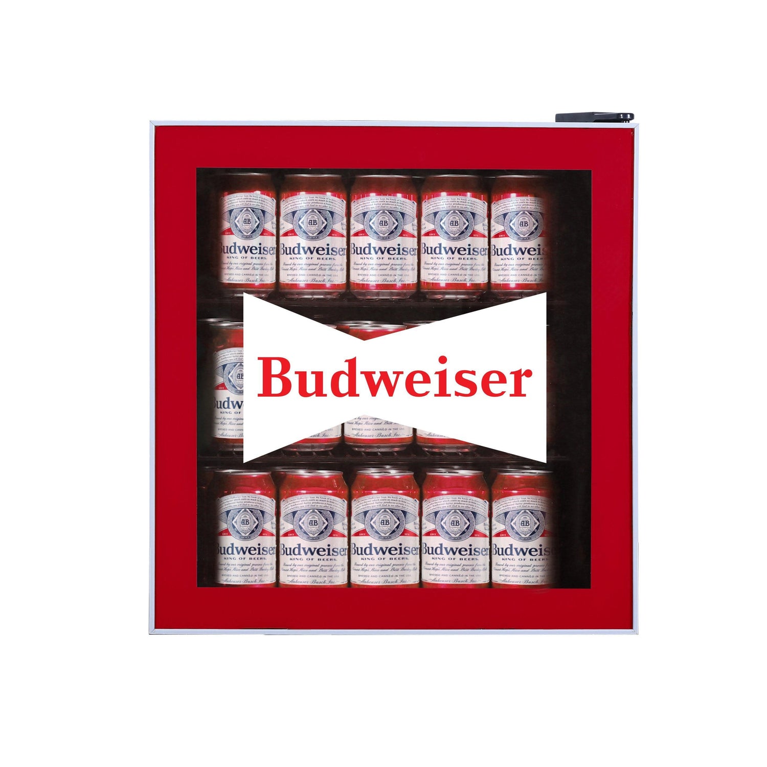Budweiser Glass Door Mini Fridge