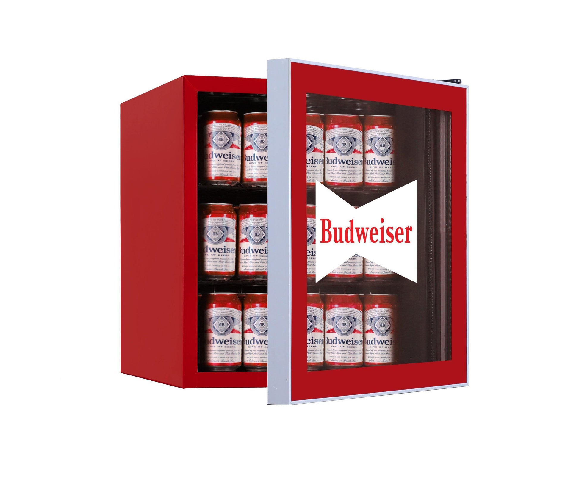 Budweiser Glass Door Mini Fridge